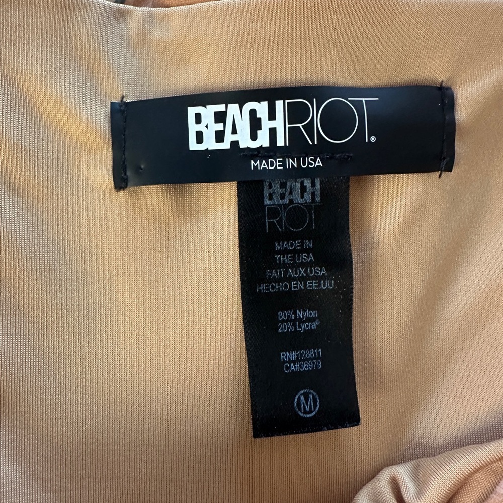 Beach Riot Tan Bikini Bottom - Picture 2 of 4